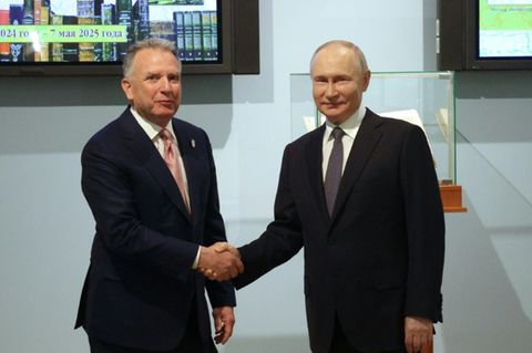 Witkoff (l.) und Putin