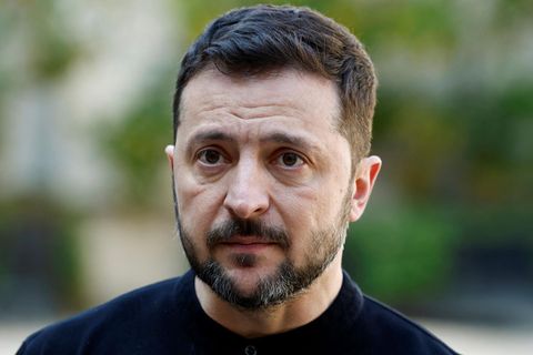 Der Präsident der Ukraine, Wolodymyr Selenskyj