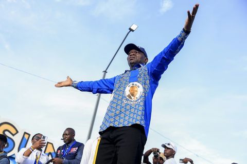 Übergangspräsident Brice Oligui Nguema