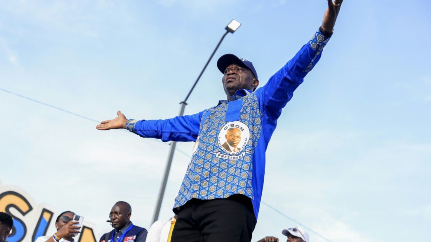 Übergangspräsident Brice Oligui Nguema