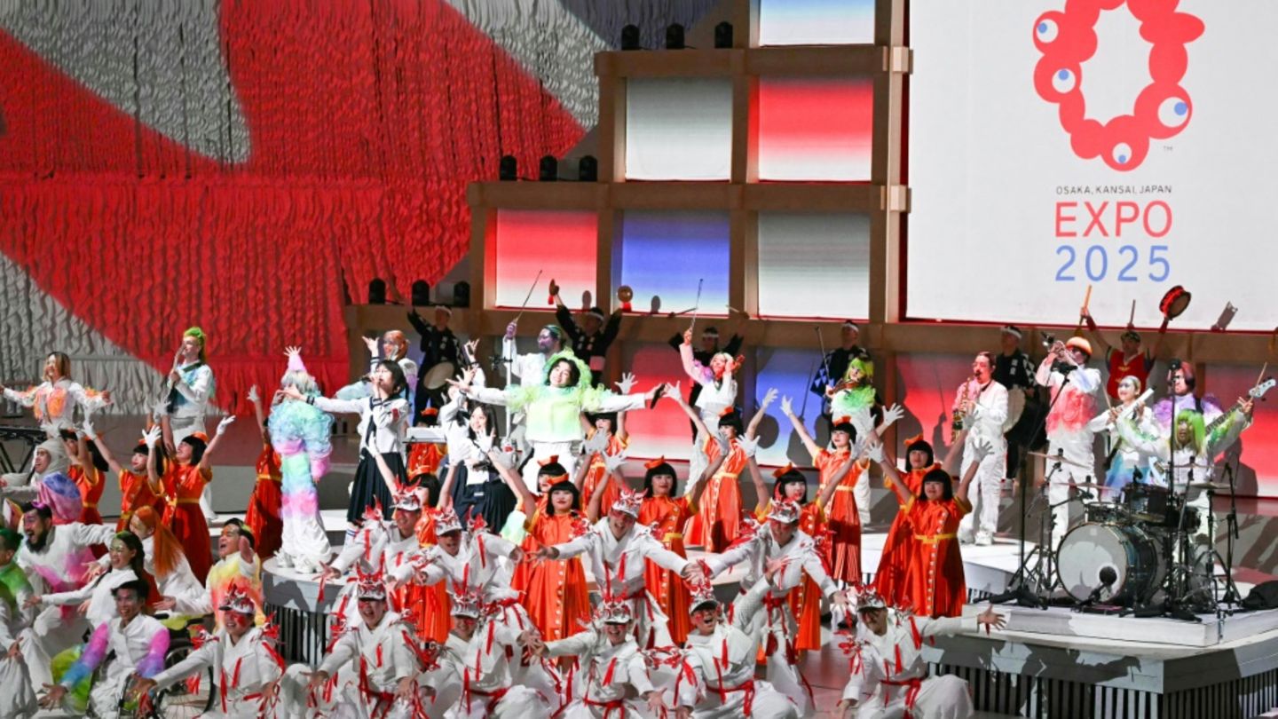 Expo-Eröffnungszeremonie in Osaka