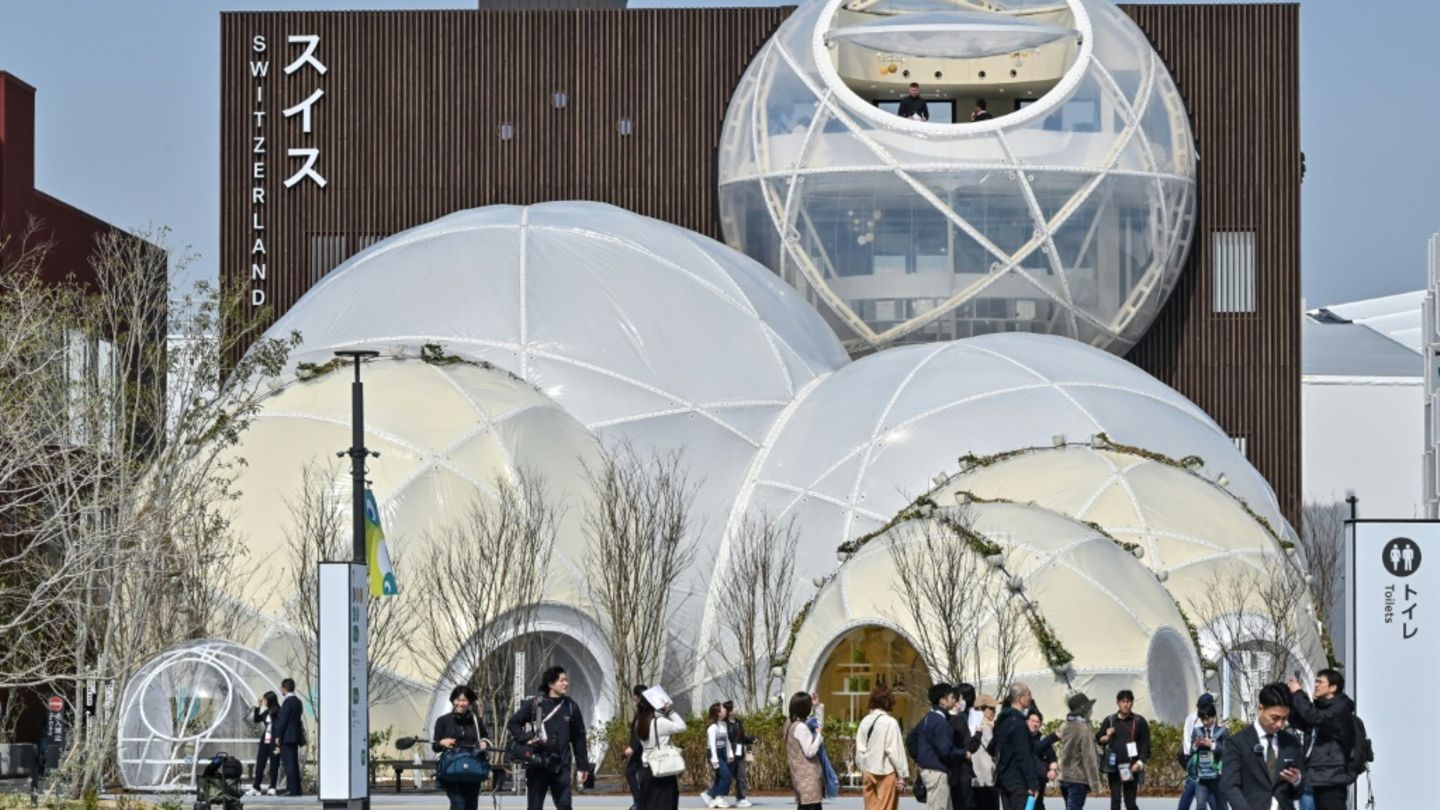 Der Schweizer Pavillon in Osaka