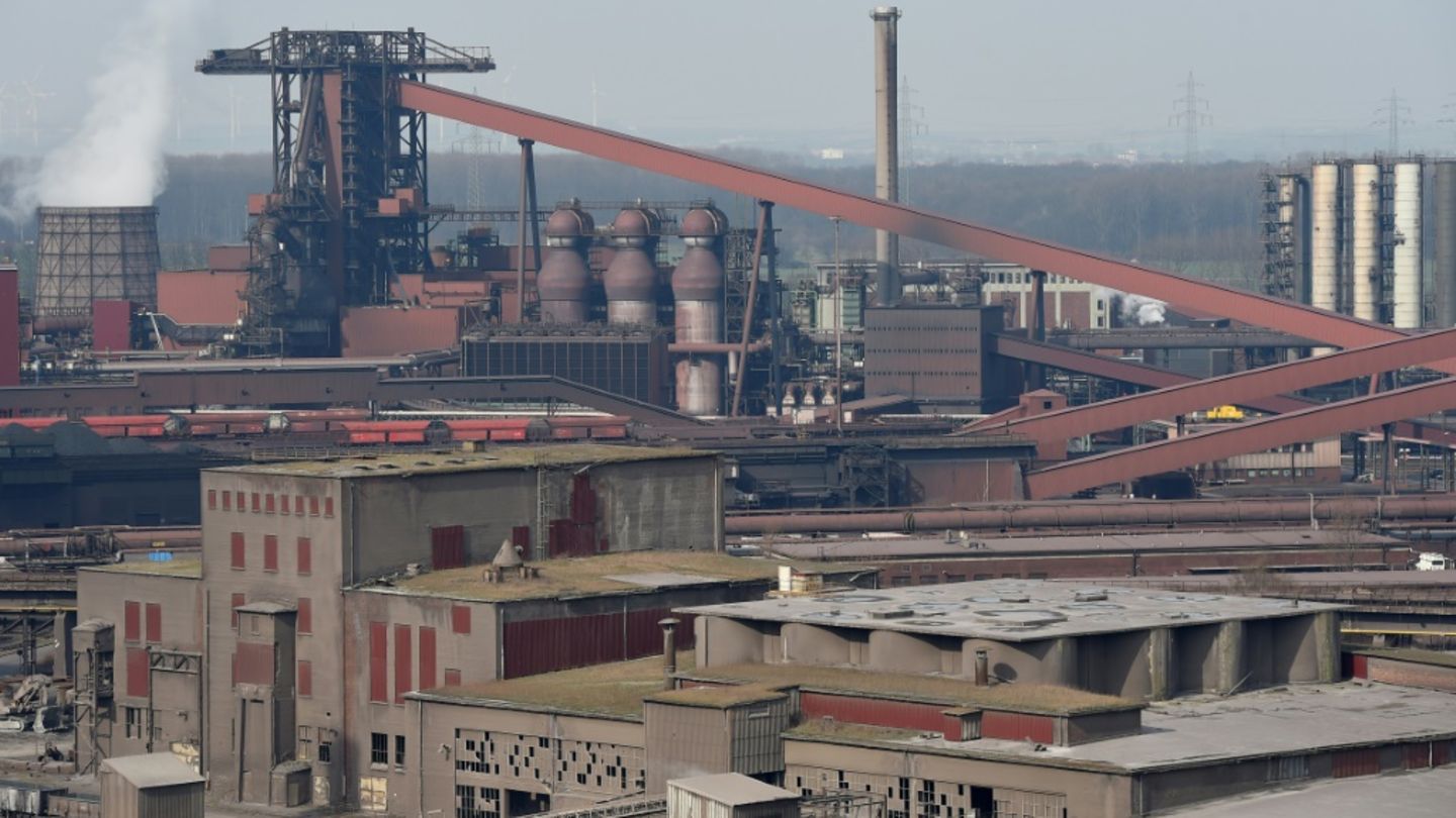 Stahlwerk der Salzgitter AG in Salzgitter