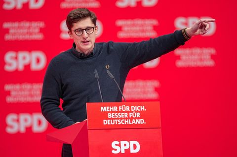 Der Juso-Vorsitzende Philipp Türmer