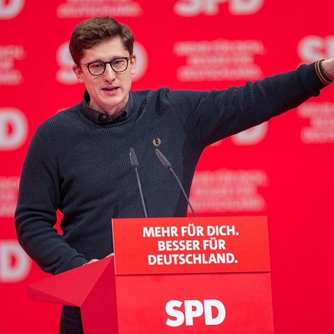 Der Juso-Vorsitzende Philipp Türmer