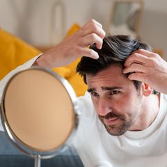 Rotlicht gegen Haarausfall