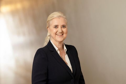 Angela Titzrath, Vorstandsvorsitzende der Hamburger Hafen und Logistik AG (HHLA)