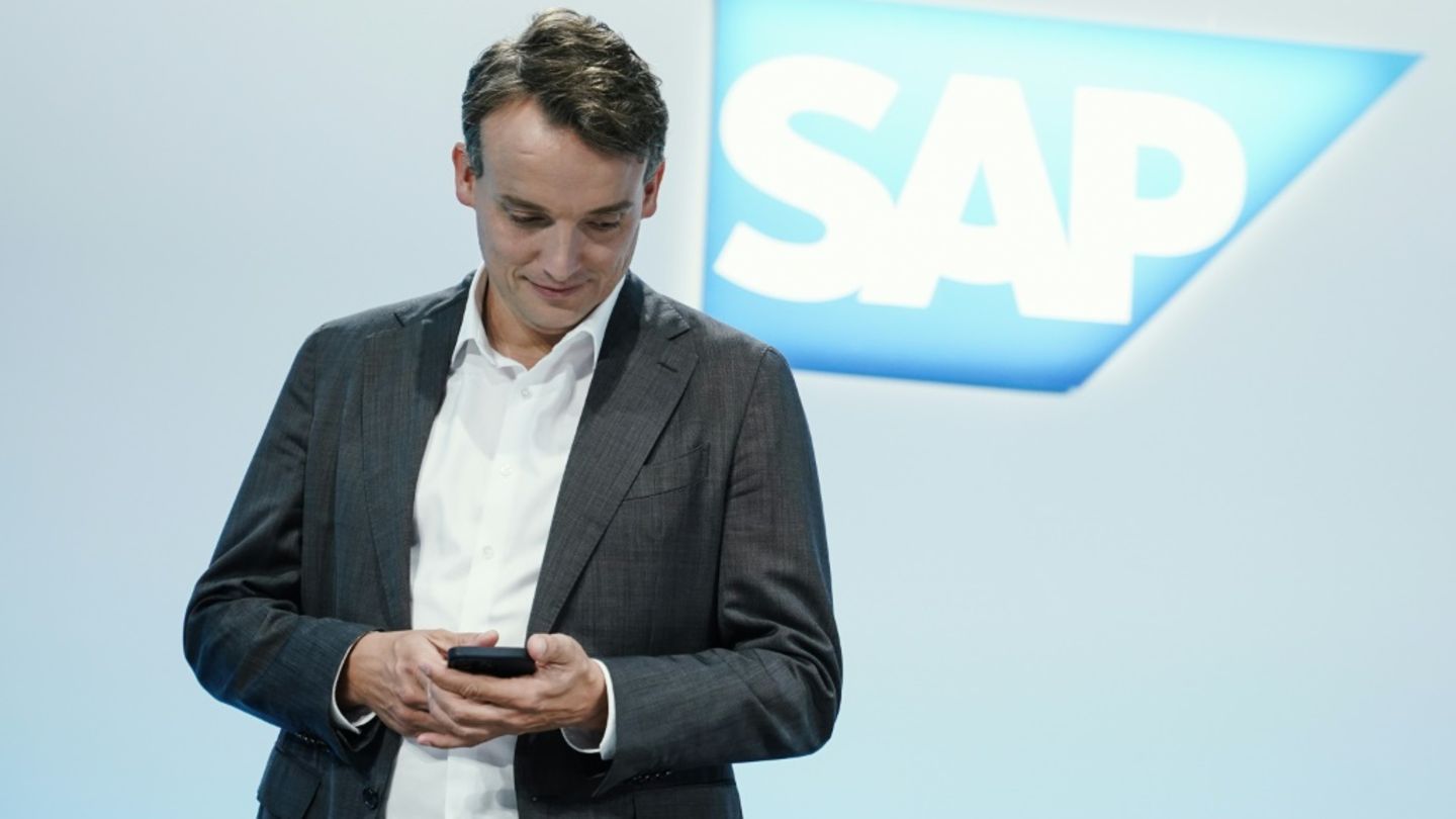 SAP-Chef Christian Klein im Jahr 2022