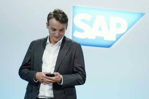 SAP-Chef Christian Klein im Jahr 2022