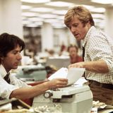 Nixon oder nichts: Im Politthriller "Die Unbestechlichen" von 1976 decken Dustin Hoffman (l.) und Robert Redford den Watergate-Skandal auf
