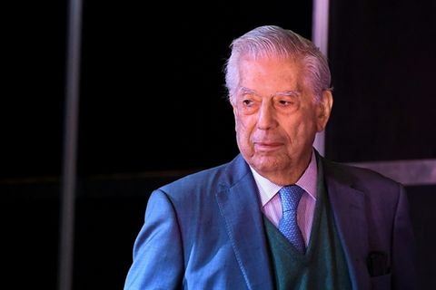 Mario Vargas Llosa im Mai 2022