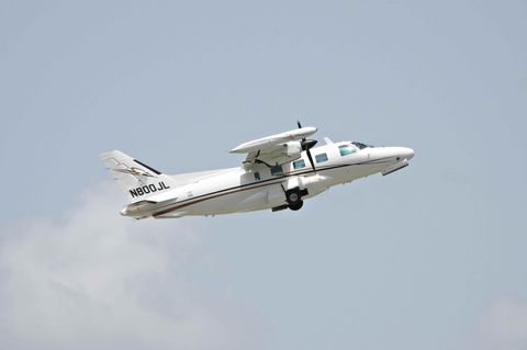Das zweimotorige Flugzeug der Marke Mitsubishi stürzte im Osten des Bundesstaates ab