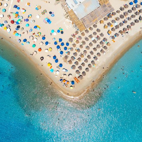 Strand von Tuerredda auf Sardinien in Italien