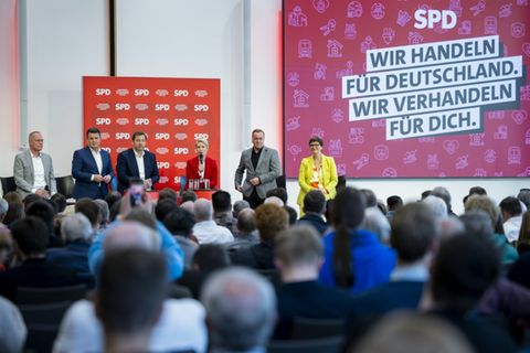 SPD-Führung in Hannover