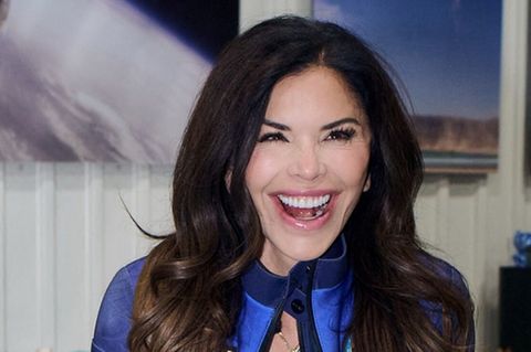 Flog mit top gestylten Haaren in den Weltraum: Hubschrauberpilotin und ehemalige TV-Journalistin Lauren Sánchez