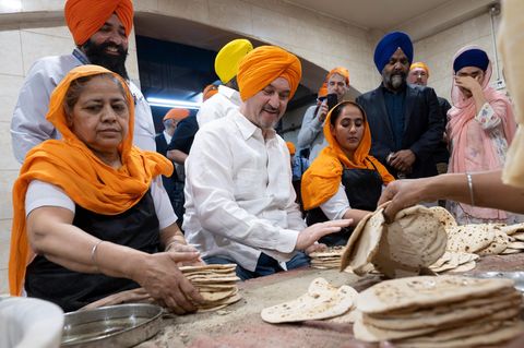 Markus Söder auf Indien-Reise