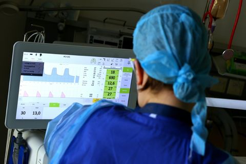 Monitor in Klinik