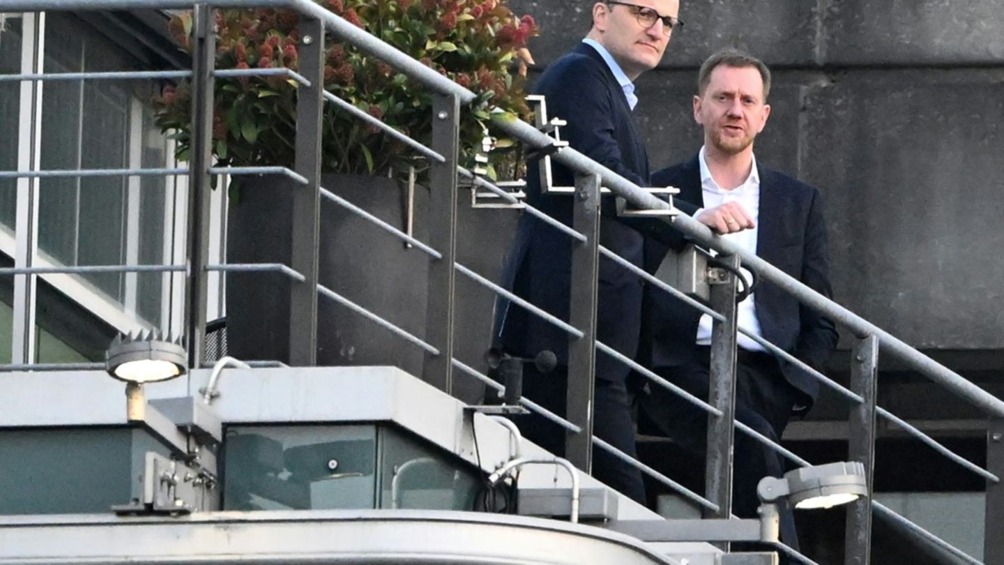 CDU-Politiker Spahn und Kretschmer