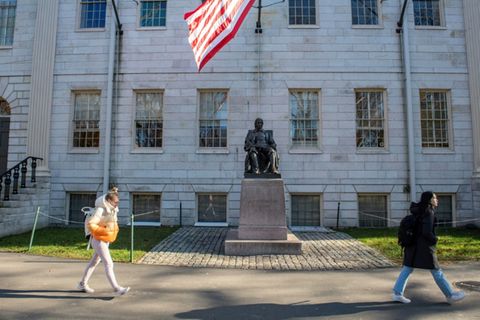 Der Harvard-Campus bei Boston
