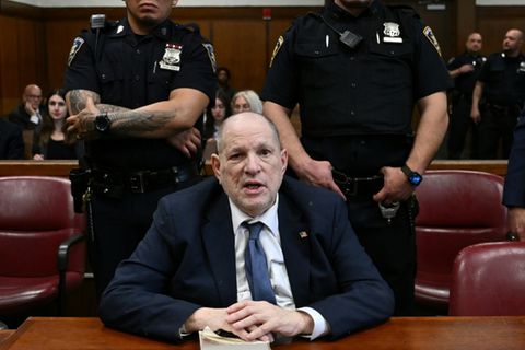 Harvey Weinstein am Dienstag in New York