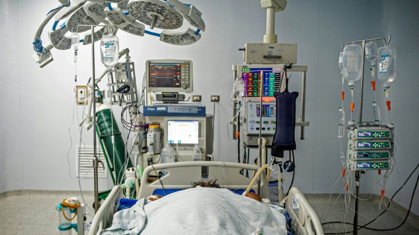 Patient auf Intensivstation