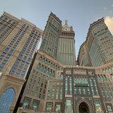 Außenaunsicht des Hotels Abraj Al Bait in Mekka