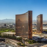 Hotels: Panoramaansicht des Encore and Wynn in Las Vegas