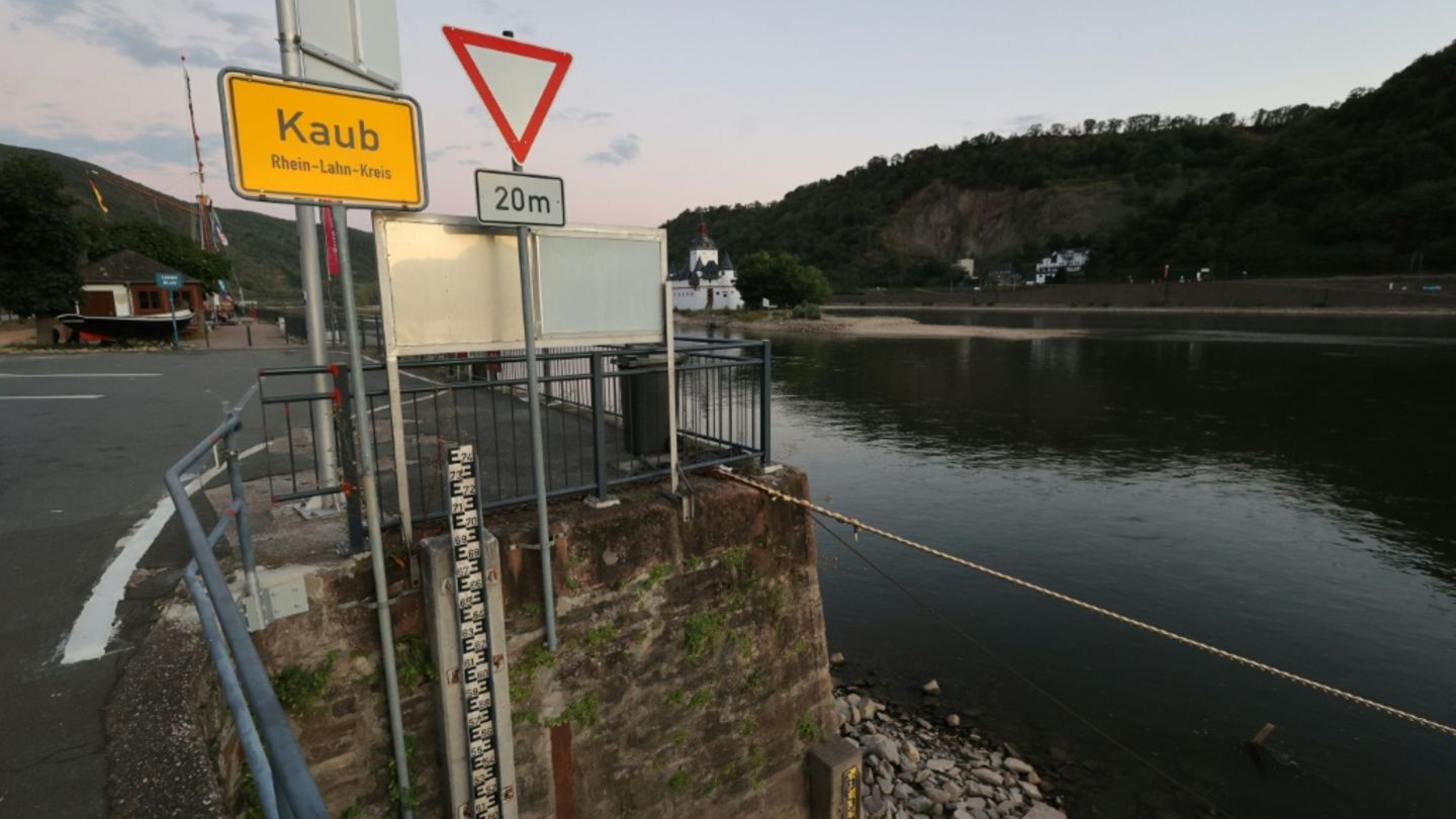 Rhein bei Kaub