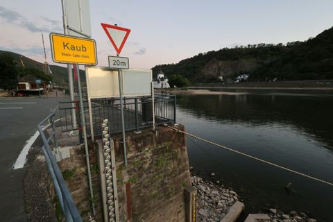 Rhein bei Kaub