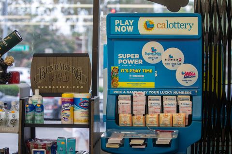 Lotto-Lose in Kalifornien
