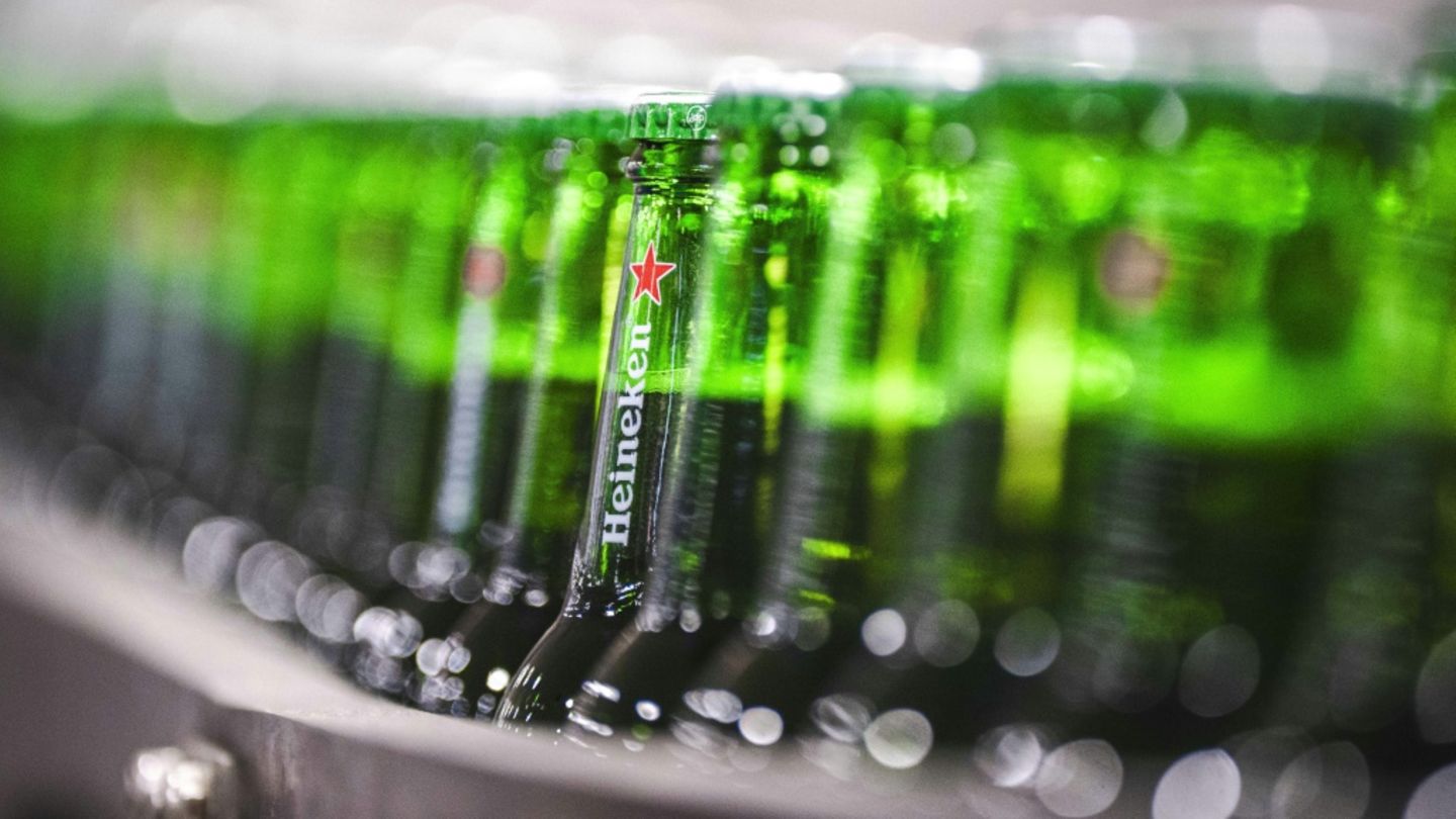 Abfüllung bei Heineken