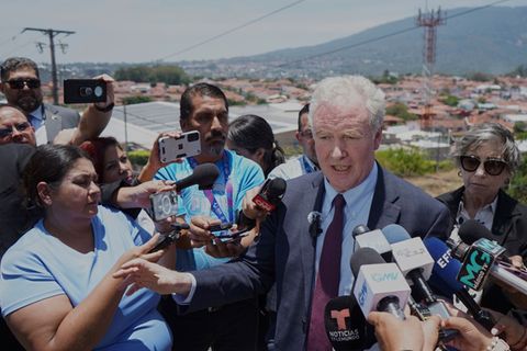 Streit um Abschiebungen: Senator Chris Van Hollen reise persönlich nach El Salvador und bezichtigte Donald Trump der Lüge