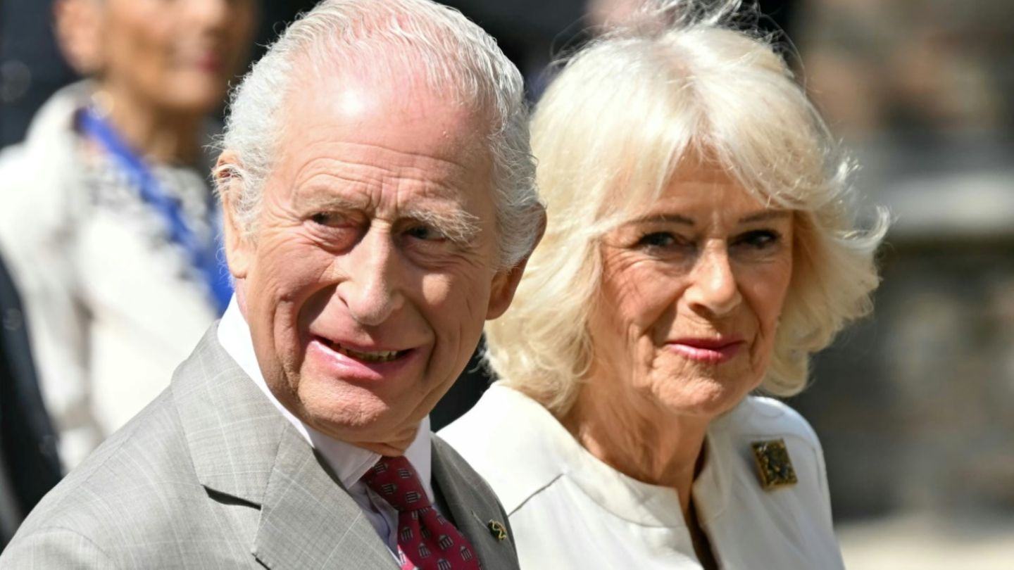 Charles und Camilla bei ihrer Italien-Reise
