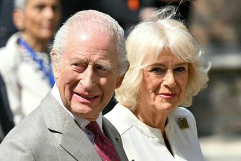Charles und Camilla bei ihrer Italien-Reise