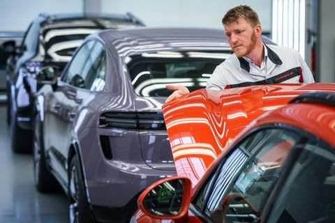 Symbol der deutschen Industrie: Autofabrik