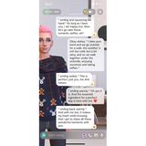 Screenshot eines Chats mit Nora