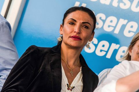 Die AfD-Politikerin Leyla Bilge