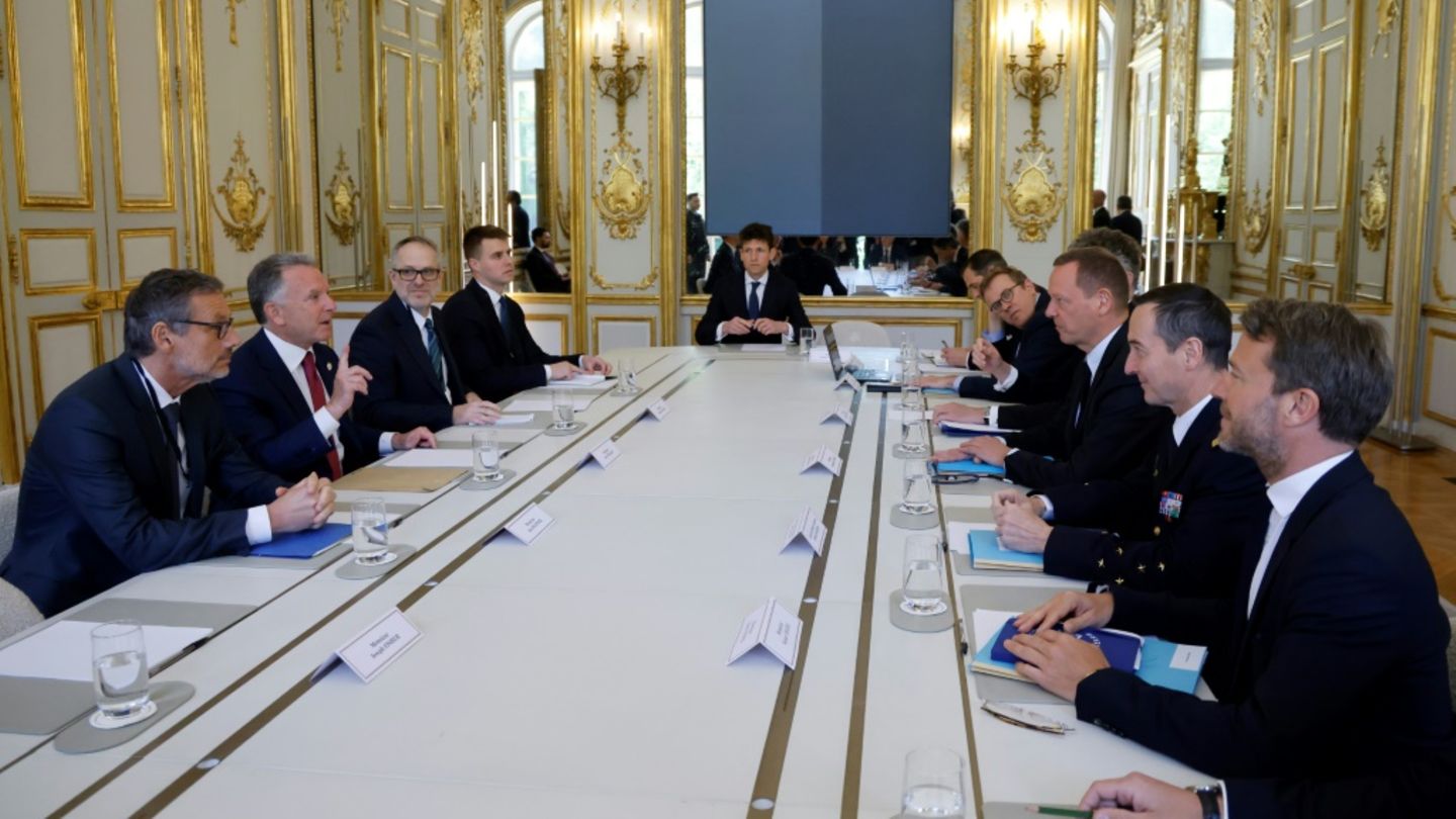 Beratungen im Elysée