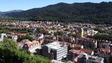 Neuer Wohnkomplex an Mehrfamilienhäusern in Freiburg im Breisgau