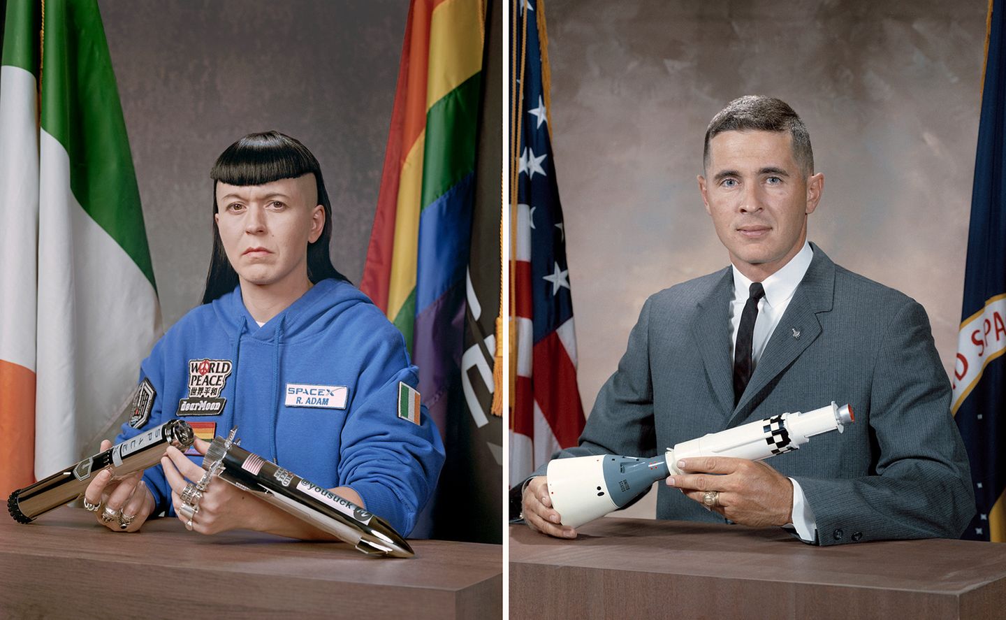 Zerbrochener Traum Rhiannon Adam und Astronaut William Anders