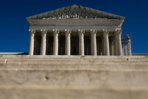 Gebäude des US Supreme Court in Washington