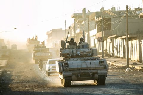 Patrouille türkischer und US-Soldaten in Syrien