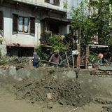 Die Gemeinde Monteu da Po traf die Flut besonders schlimm