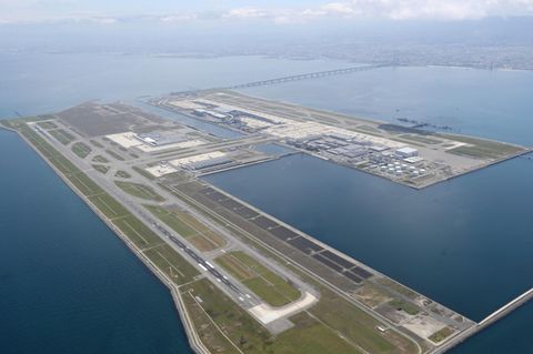 Der Flughafen Osaka Kansai