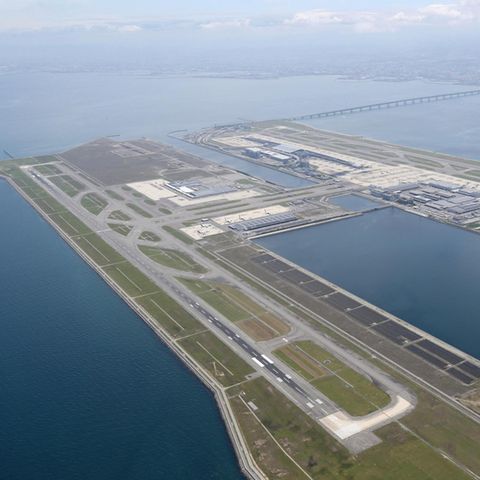Der Flughafen Osaka Kansai