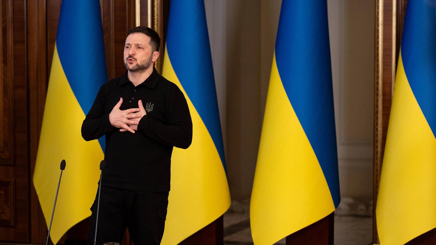 Ukraines Staatschef Wolodymyr Selenskyj