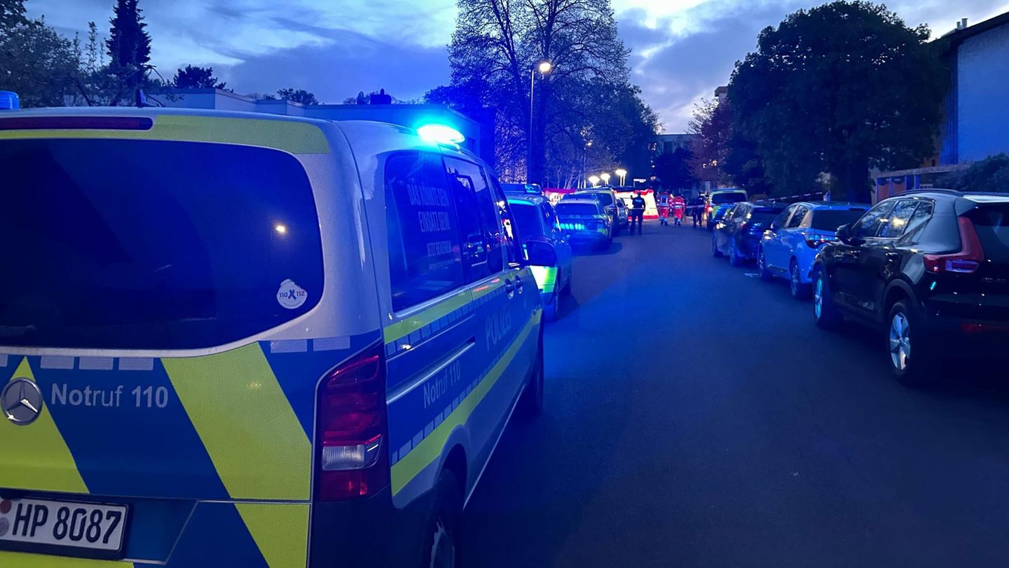 Die Polizei ist in Bad Nauheim im Einsatz
