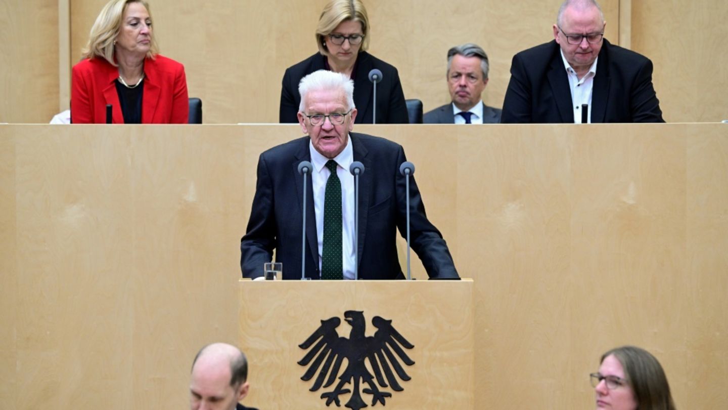 Baden-Württembergs Ministerpräsident Winfried Kretschmann