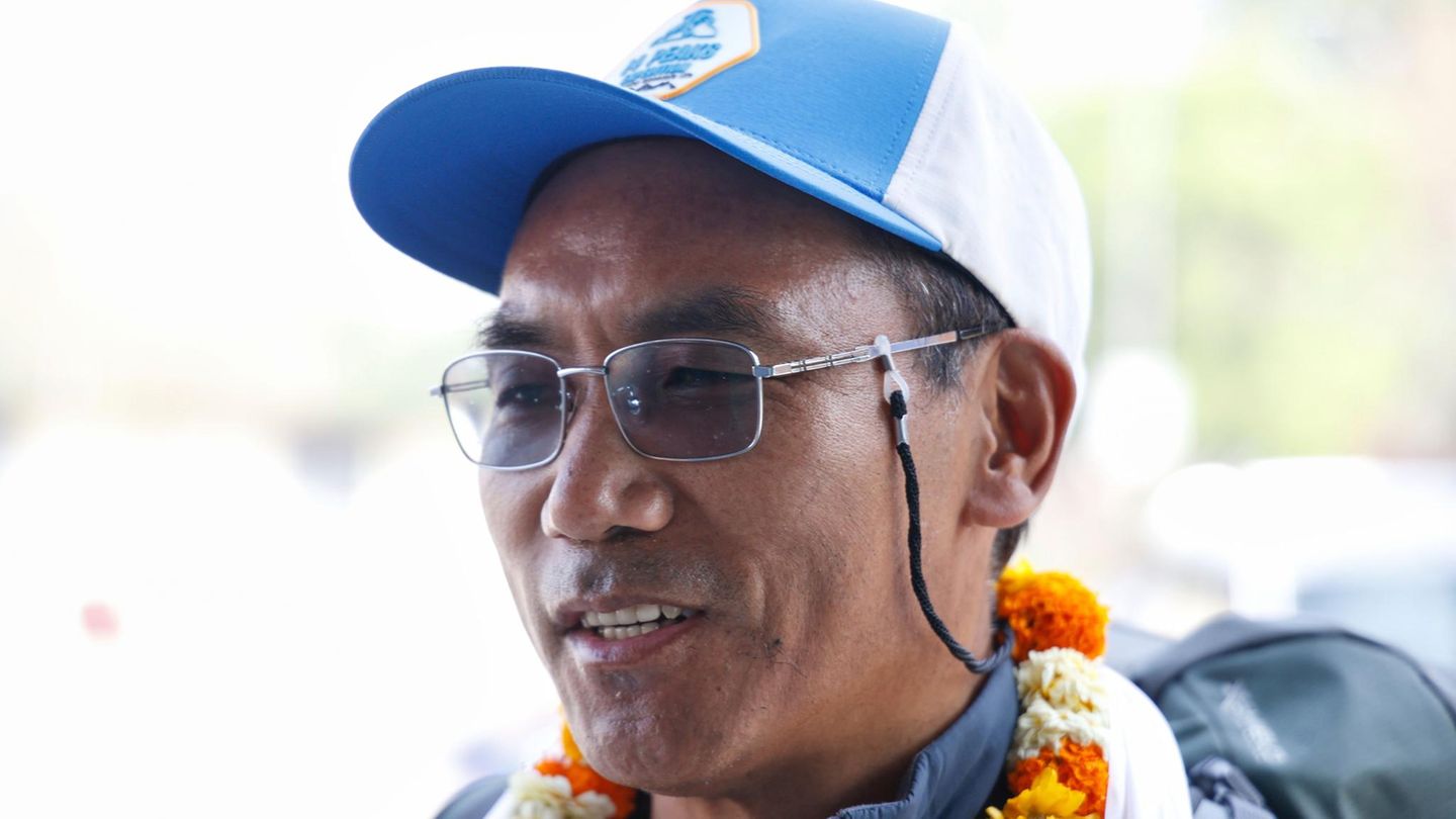 Der berühmte Sherpa-Bergführer Kami Rita
