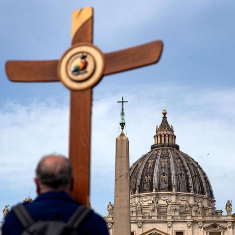 Nach Tod von Papst Franziskus: Eindrücke vom Petersplatz, Vatikan, Rom